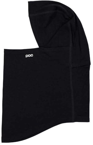 POC Layer Merino Balaclava – Dünne Sturmhaube für Ski, Snowboard & Wintertouren, Gesichts‑ & Hals‑Schutz unter dem Helm, Merinowolle, 4‑Wege‑Stretch & hoher Komfort