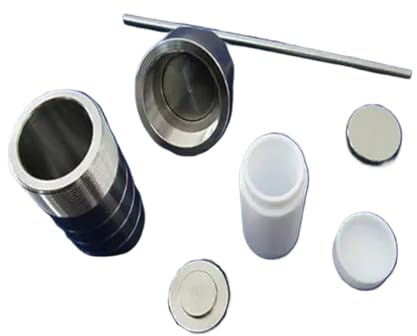 Reattore ad alta pressione Reattore for autoclave di sintesi idrotermale rivestito da 100 ml, recipiente rivestito in PTFE Recipiente a pressione da laboratorio