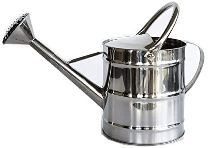 IEOWY Annaffiatoio in Acciaio Inox Annaffiatoio in Acciaio zincato da 8L 12L con Rivestimento in Polvere antiruggine per annaffiare Giardini, orti e Piante Verdi Annaffiatoio