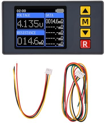 Intelligenter Vierdraht Batterietester TS457 mit automatischer Abschaltung und Kalibrierungsfunktion Digitaler Potentialwiderstandsprüfer