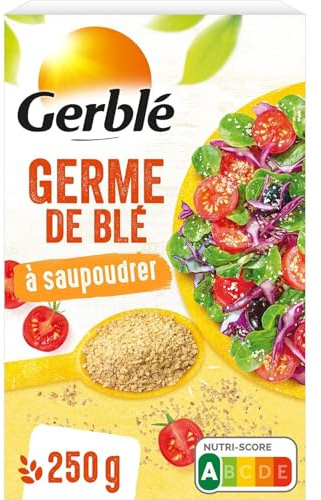 Un apport nutritionnel malin au quotidien — GERBLE Germe de blé à saupoudrer, format 250g - Lot de 4