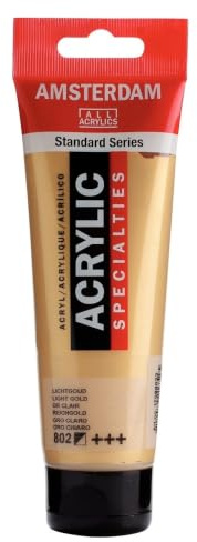 Amsterdam Standard Serie Acryl Tube 120 ml Hellgold 802 (17098022)