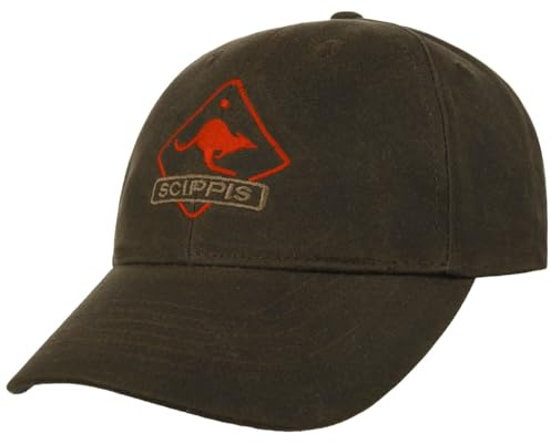 SCIPPIS Oilskin Basecap Baseballcap Cap Kappe Mit Schirm