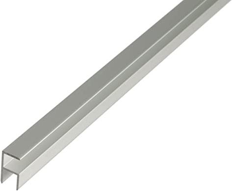 Alberts 030678 Eckprofil | selbstklemmend | Aluminium, silberfarbig eloxiert | 2000 x 15,9 x 29 mm
