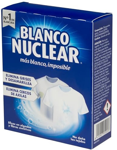 Iberia Blanco Nuclear - Blanqueante en polvo, 6 sobres, 120gr