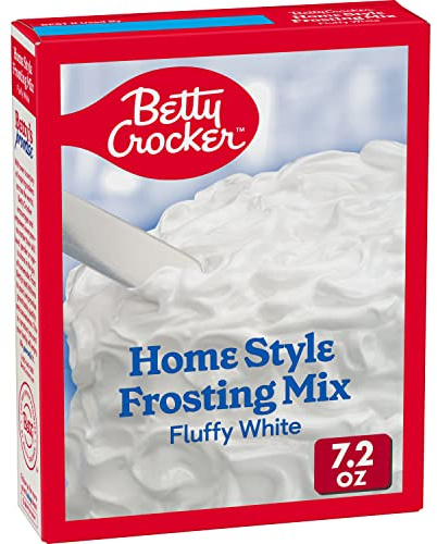 Betty Crocker HomeStyle Fluffy White Frosting Mix, 7.2 oz.