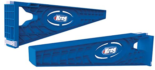 Kreg Plantilla para guías de cajones – Posicionamiento cómodo y preciso de correderas, compatible con rieles con rodamientos de bolas, recubrimiento epóxico y guías inferiores.