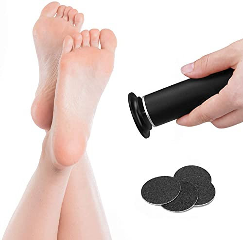 ELEVEN EVER Lima elettronica per piedi (velocità regolabile)-Rimozione del callo del piede – per pelle morta e tacchi incrinati, strumenti professionali per pedicure con