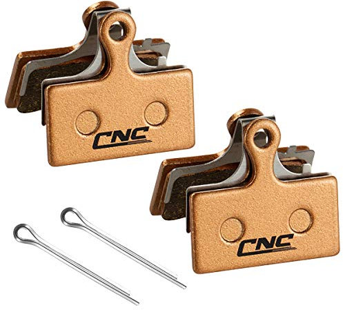 2 Pares Pastillas de Freno para Shimano XT M8000 M785 XTR M9000 M9020 M985 SLX GRX M7000 M675 M666 Deore M615 g01s/g02s/g03s/g01a/g02a/g03a,Polimetálico