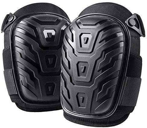 Queta knee pads for Work, Professional Knee Pads with Heavy Duty Foam Padding and Comfortable Gel Cushion, good shock resistance, Knee Protection for Indoor and Outdoor Use,1 pair