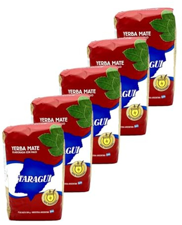 Lote de 5 unidades Yerba mate – Taragui – Pascua 500 g