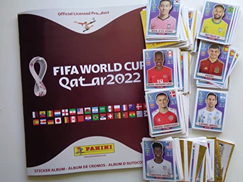Panini World Cup Qatar 2022 Complete 670 Sticker Collection + Album 🔥, White