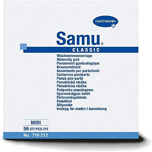 Samu Classic Midi Wöchnerinnen-Vorlagen Wochenbettbinden Einlagen | 224 St.