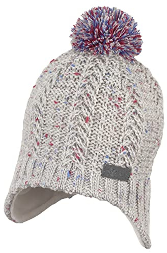 Sterntaler Unisex Kinder Mütze Baby Inkastrickmütze mit Bommel