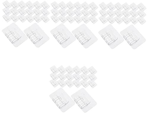 Cabilock 4 Sätze Bodenmatte Für Auto PVC-befestigungsschnallen Universal-autoteppichclips Einfach Zu Installierendes Autoteppichzubehör 30 Stück * 4