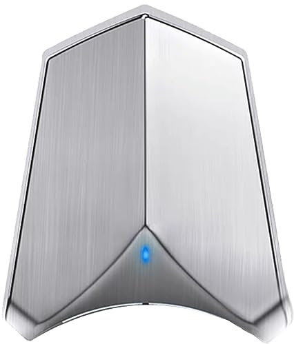 SACLMD Mini Asciugamani Elettrico Automatico a Parete,Dispositivo di Asciugatura delle Mani a induzione Automatico Elettrico a Parete,Commerciale o Domestico per Servizi igienici,Mirror2