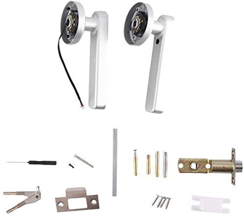 Croerma Smart Door Lock Keyless Entry Serratura with WiFi Tuya APP Control, Digital Fingerprint Handle