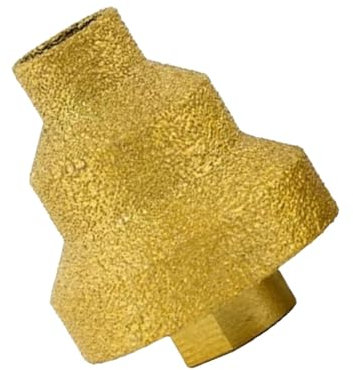 Wood Hole Reamer - Hole Reamer Drill Bit, Metal Cone Drill Bit | Metal Expander, Gold Titanium Straight Grooved Cone Cutter for Wood, plastiic for Sheet