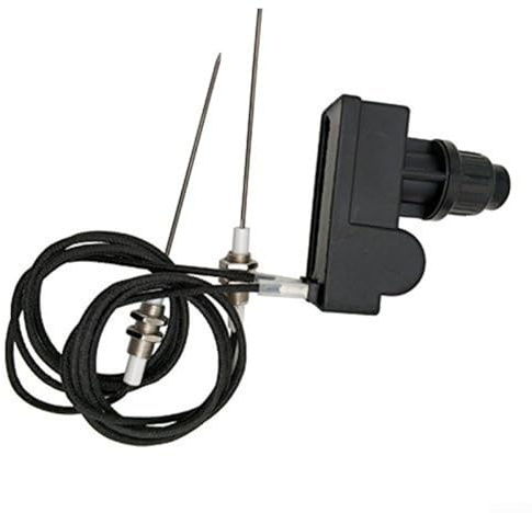 Kit de encendido electrónico para horno, encendedor piezoeléctrico con dos pines de encendido roscados de 900 mm, para estufa de chimenea y horno de gas