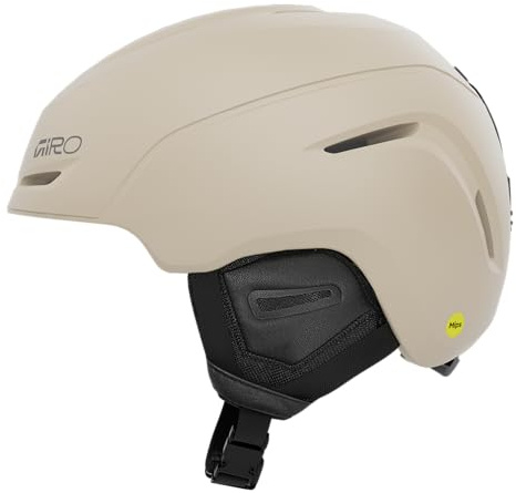 Giro Neo MIPS Herren Skihelm Matte Stone Gr. 55,5-59 cm Leicht, sicher und komfortabel Dank In-Mold-Konstruktion, Thermostat Control, In Form Fit System und MIPS Technologie.