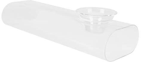 KICHOUSE Vajilla De Creativa Cuenco Transparente Para Postre Ensaladera Decorativa Cuenco De Vidrio Para Comida De Postre Transparente