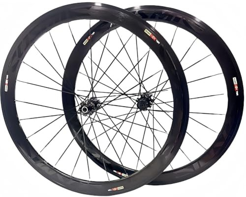 SDYAYFGE Rennrad Laufradsatz 700C * 23C-25C-28C 40/50MM Aluminiumlegierung C/V Bremse Oder Scheibenbremse Felge Schnellspanner 20H Nabe Für 7 8 9 10 11 Gang Laufradsatz