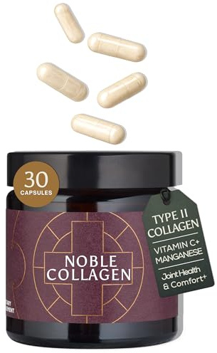 Ancient + Brave Noble Collagen Capsules 30 Servings, Type 2 Collagen for Women, with Vitamin C, Manganese, Boswellia Serrata and Targeted Nutrients, for Mobility Support and Daily Wellness