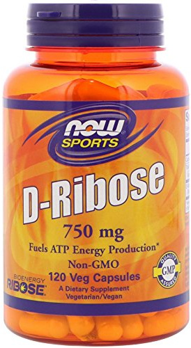 D-Ribose, 750mg - 120 vcaps