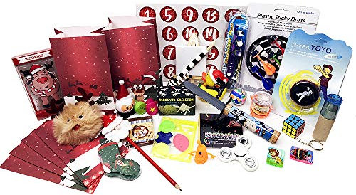 Fertiger Adventskalender inkl. 24 Geschenken für Jungen - Adventskalenderfüllung