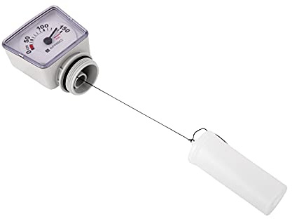 Sanitop-Wingenroth Universeller Tankinhaltsmesser | Mechanisches Füllstandmessgerät | 1 1/2 | Stufenlos einstellbarer Füllstandsanzeiger | Bis 250 cm Tankhöhe | Wendeskala | Kunststoff | 27208 7