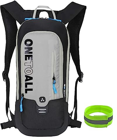LOCAL LION Zaino per Ciclismo 6L Idratazione Ultraleggero Zainetto per Bicicletta Alpinismo Zaini Porta Sacca Acqua Backpack di Campeggio Sport Outdoor Unisex