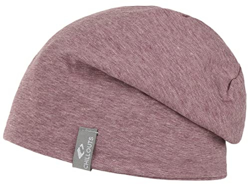 CHILLOUTS Unisex Tiflis lång beanie, röd, En Storlek