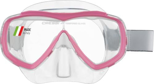 Estrella Jr Txle Strap Mask Clear/Pink