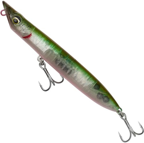 Savage Gear Wobbler zum Meeresangeln Slap Walker schwimmend 13,5cm 26g, Farbe:Ghost Brown