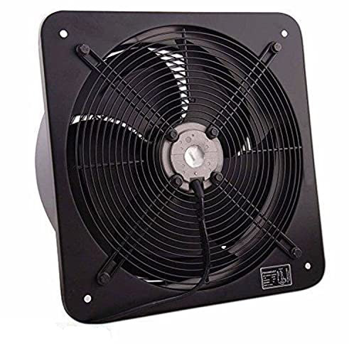 POWERSTAR ELECTRICALS Industrial Ventilation Extractor Metal Axial Exhaust Commercial Air Blower Fan (8 Inches / 200mm)