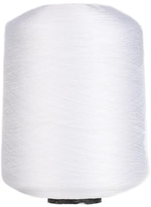 510 g Maulbeerseidengarn, feine echte Seide, Tencel, Baby, Bio, Häkeln, Stricken, Weben, Nähgarn(Weiß)