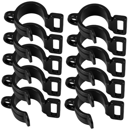 BESTonZON 10pezzi Ganci Appenditenda in Plastica Resistente per Campeggio Clip Tende Leggere e per Appendi Accessori Outdoor Fissaggio Teloni Facilmente