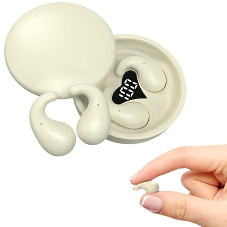 Piccoli auricolari Bluetooth per dormire lateralmente senza fili piatti mini cuffie antirumore nascosti auricolari discreti comodi e leggeri per uomini donne lavoro sport dormienti