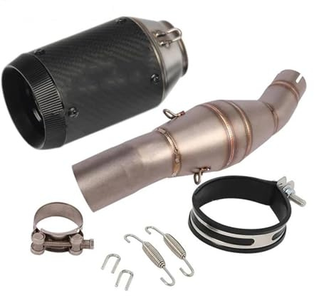 Exhaust Pipe Silencer Motorcycle Exhaust Muffler For Benelli TNT300 BJ300 BN302 TNT BJ 300 With Mid Link Tube Connector Middle Pipe Motorbike Connecting Tube