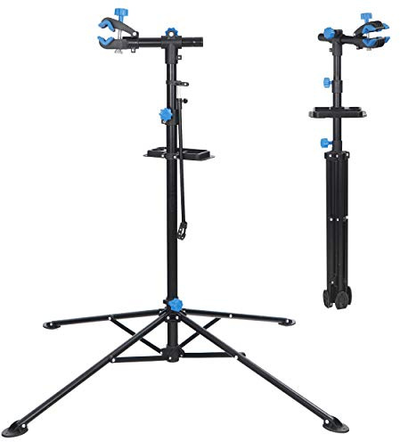 ZENY Adjustable Bike Repair Stand, Shop Home Bicycle Maintenance Stand 66 lbs, Portable Quick Release Bike Work Stand, Mountain Bike Stand
