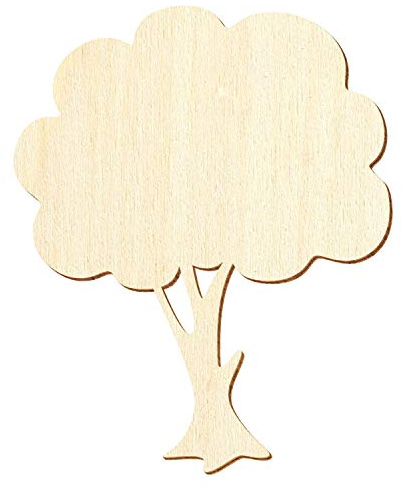 Holz Apfelbaum - Deko Zuschnitte 5-50cm, Größe:50cm, Pack mit:1 Stück