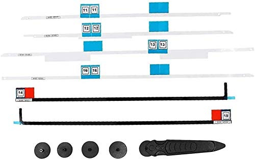 OLVINS Klebestreifen für LCD-Display Klebeband + Öffnungsradgriff LCD-Bildschirm entfernen Tools Kit Ersatz für iMac 27 A1419 (076-1444, 076-00009, 076-1419) (Ende 2012 - Mitte 2017)