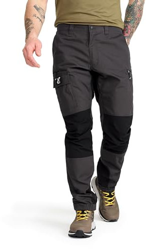 RevolutionRace Herren Nordwand Pants, Hose zum Wandern und für viele Outdoor-Aktivitäten, Anthracite, XL