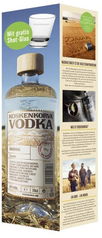 Koskenkorva Vodka - GP/Glas (1 x 0.7 l)