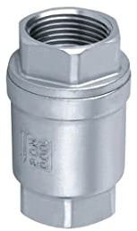 ERBER H12W-16P 304 Edelstahl Innengewinde Drahtmündung vertikales Rückschlagventil Rückschlagventil (Color : 1)