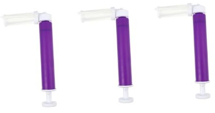 Garneck 3 Juegos Plumero de Pastel Decoracion de Galletas Plumero de Color Pastel Spray decorador Pasteles Spray decoración Tartas aerógrafo para Decorar Pasteles regadera para Pastel
