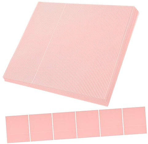 OKUMEYR Greaseproof Food Wrapping Paper and Sandwich Packing Paper, 50 Sheets Pink Stripe Oil Proof French Fries Wraps, Food Grade Baking and Fried Chicken Wraps for Takeaway and Snacks