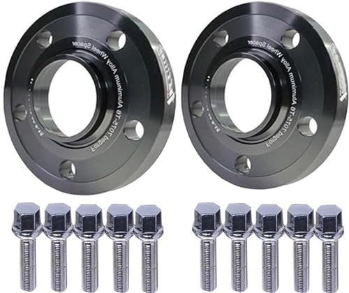 Kompatibel Mit Skoda Für Enyaq IV Für Karoq Für Kodiaq Für Superb Für Scout 2 Stück Auto-Radabstandshalter-Adapter Spurverbreiterungen PCD: 5 X 112 CB: 57,1 Mm Spurverbreiterungen(A 2 PCS 15mm)