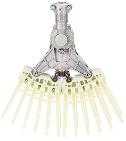 Holigie Harvester Head, professionista 26 mm9 dente acciaio pettine adatto per cacao olive raccolto strumento strumento che raccoglie accessori da giardinaggio sostitutivo