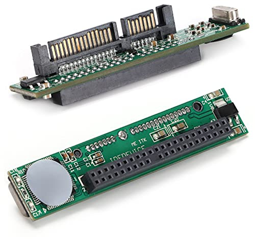 Naroote IDE Till 44 Stifts Bärbar Hårddisk Hona Till 7+15 Stift Hane Converter Smal Lätt Adapter för Stationära Moderkort PCB